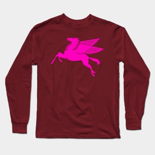 Pink pegasus Long Sleeve T-Shirt